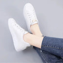 Tênis Branco Casual Feminino Ortopédico - Maisa