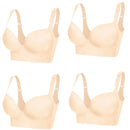 Kit 4 Sutiãs Becca Push-Up Modelador