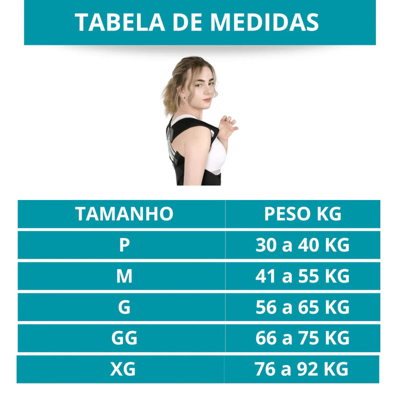 Posture Max - Corretor Postural Ortopédico
