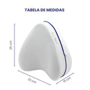 Travesseiro Ortopédico Almofada para Pernas e Coluna FISIOPRATI