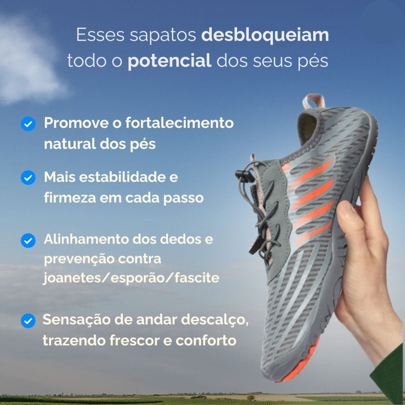 Sapato Tecnológico Terra Max – Conforto Extremo e Ultraleve