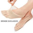 Tênis Ortopédico Feminino Modare + Meia de Alta Compressão Invisível (BRINDE)