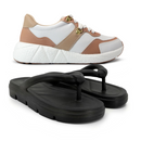 Tênis Ortopédico Modare + Chinelo Poofy