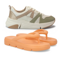 Tênis Ortopédico Modare + Chinelo Poofy