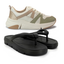 Tênis Ortopédico Modare + Chinelo Poofy